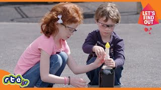 The Fizzy Eruption Experiment | What is PRESSURE? | Science for Kids | RTÉjr