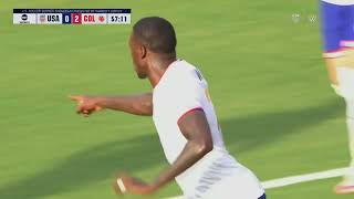 Tim Weah Goal | USMNT vs. Colombia | June 8, 2024