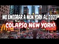 Crisis migratoria en New york al 2023 no vengas #unlatinoxelmundo #newyorkrefugiados #emigrarausa