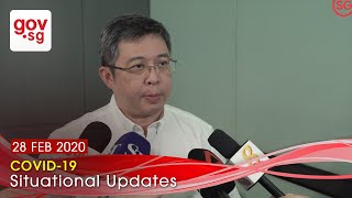 Situational Update from Prof Kenneth Mak - 28 Feb 2020