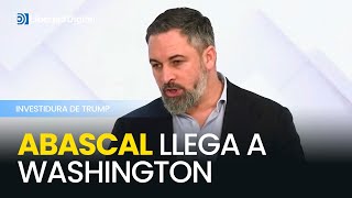 Santiago Abascal llega a Washington para la investidura de Donald Trump