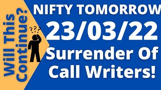 NIFTY PREDICTION & NIFTY ANALYSIS FOR 23 MARCH I NIFTY  NEXT MOVE I OPTION CHAIN ANALYSIS I NIFTY