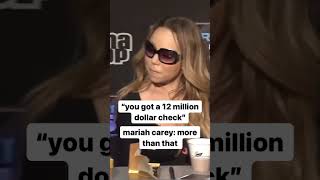 mariah carey jokes about how much money she made from american idol #shorts