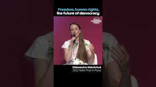 Freedom, human rights, the future of democracy