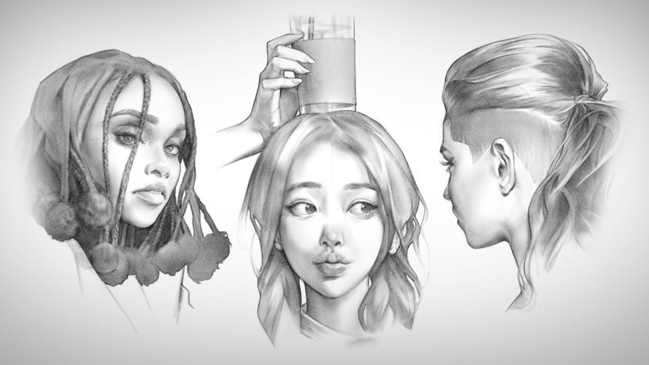 Head Studies 2 Youtube