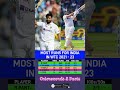 Most runs for India in wtc 2021-23 💯🏏 | #short #shorts #trending #viral #youtubeshorts