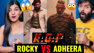 KGF CHAPTER 2 - ROCKY vs ADHEERA EPIC BATTLE -  Yash, Sanjay Dutt, Srinidhi Shetty, Raveena Tandon