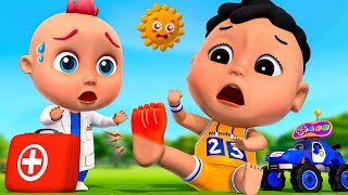 Ouch! Baby ZomZom Got A Boo Boo! ㅣEP16 | Boo Boo Song In The Park ㅣFun Nursery Rhymes for Kids