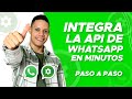 La Forma Más FÁCIL de Enviar y Recibir Mensajes con la API Cloud WhatsApp