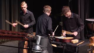 Jose/BeFORe JOHN5 by Aurel Hollo, performed by The Woodlands HS Percussion, Andy Salmon, Director