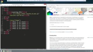 Learning D3 Part 1 - Basic Selections