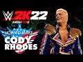 WWE 2K22 How to make Cody Rhodes