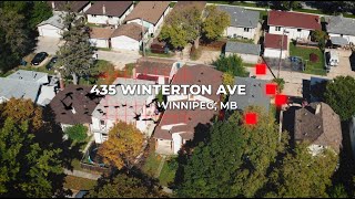 Real Estate Video, 435 Winterton Ave, Winnipeg, Non-Branded, 4K!