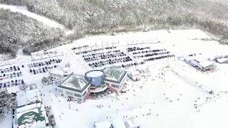 ドローン空撮　2019/01/03　Mont⛄Deus　モンデウス飛騨位山スノーパーク　岐阜県高山市一之宮町