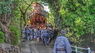 2022.5.04 東灘区 森區 だんじり 森稲荷神社 宮入り だんじり坂