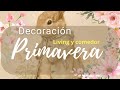 Decoración de primavera🌷🌼🌻🌺living -comedor 💕