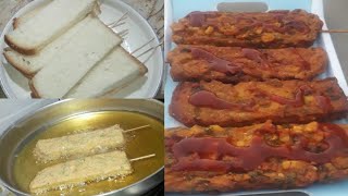 New improved recipe Unique bread pakora sticks|Few ingredients recipe|Quick Snacks recip|Cyma foods