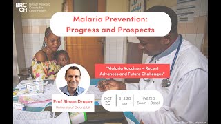 BRCCH | Malaria Vaccines – Recent Advances and Future Challenges