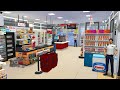 Convenience Store With Gas Station | Stop Motion Build | THE SIMS 4