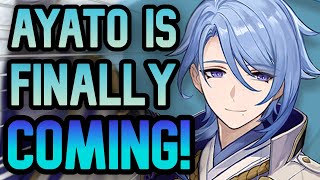 KAMISATO AYATO GOT REVEALED!!?? | Genshin Impact