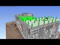 bim 4d simulation bim modeling jenam complex remal castle