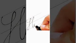"Hitesh" in cursive writing #shorts #youtubeshorts #calligraphy #cursive #handwriting