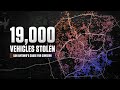 🚨 We tracked all the stolen cars in San Antonio last year- see the map 🚗