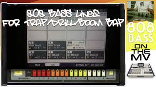 Is it possible? Making Drill/Trap/BoomBap 808 glides only with the MV?