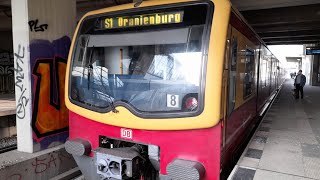 Mitfahrt mit br  481/482 S1 von S Julius-Leber-Brücke nach S Wollankstraße