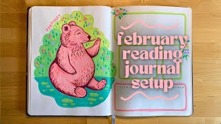 chatty journal setup - fat bears & national parks - february 2025