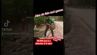Trout stocking flying fish