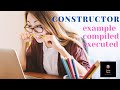 Constructor examples compiled and executed on eclipse #codetechgyan #javabasics