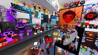 🍥 ANIME ROOM NEW MR SUN TREE FUN COMPUTER EVOLUTION ALL SPRUNKI FAMILY SONG SPARTAN KICKING Gmod