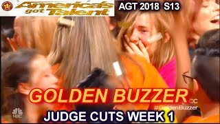 Voices of Hope Children's Choir GOLDEN BUZZER winner America's Got Talent 2018 Judge Cuts 1 AGT