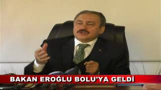 Bakan Eroğlu Bolu’da (29.01.2018)