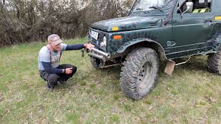 4x4 off road Michalov Suzuki Samurai (húpačky, zemná kotva).