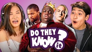 DO TEENS KNOW 90s HIP HOP? (REACT: Do They Know It?)