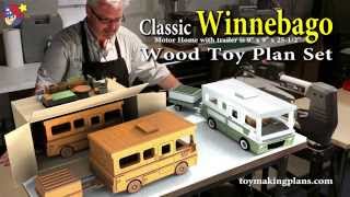 Wood Toy Plans - Classic Winnebago
