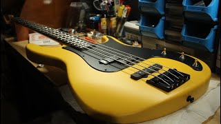 Twin Samick Guitar/Bass Restoration - PART 2 OF 2