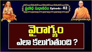 వైరాగ్యం ఎలా కలుగుతుంది ? | Prabodha Sudhakaram | Day - 2 |Sampoornanda Giri Swamy #sreesannidhitv