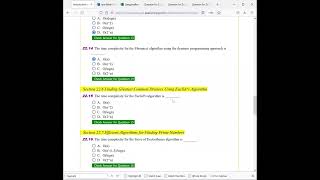 Daniel Liang Java Chapter 22 Multiple Choice Questions