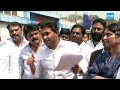 live ys jagan press meet on vamsi illegal arrest at vijayawada sub jail ysrcp leaders arrest