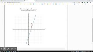 Delta Math - Find slope from a graph Algebra