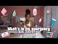 WHATS IN MY EMERGENCY KIT 2024?| *Everything you need