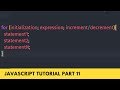 Must Watch  For Loop in JavaScript Tutorial - Part 11