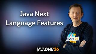 #JavaNext Language Features