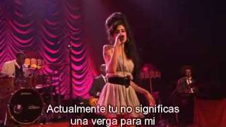 Amy Winehouse - Me & Mr. Jones [Subtitulado al Español]