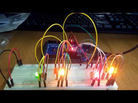 Arduino Montaje Semaforo Arduino Montaje Semaforo