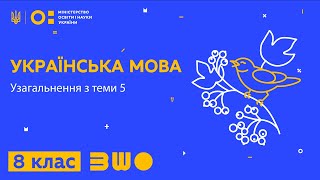 8 клас. Українська мова. Узагальнення вивченого з теми «Односкладні прості речення. Неповні речення»