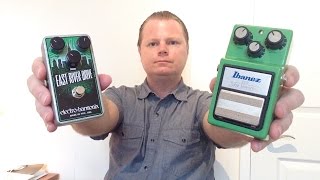 EHX East River Drive vs Ibanez TS9 Tube Screamer